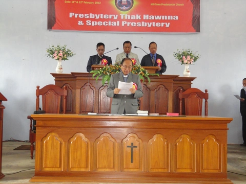 PRESBYTERY THAK HAWNNA 2012